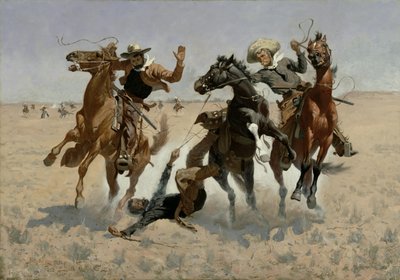 Aiding a Comrade (Past All Surgery) 1889-90 by Frederic Remington