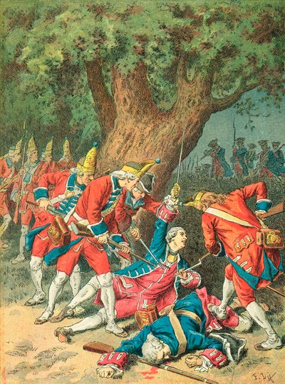 Death of Chevalier D