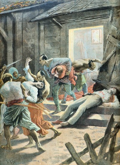 Murder of Chaillet by Frederic Theodore Lix