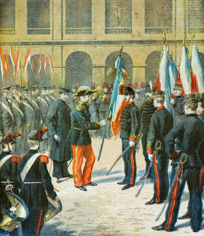 The Presentation of Flags by Frederic Theodore Lix