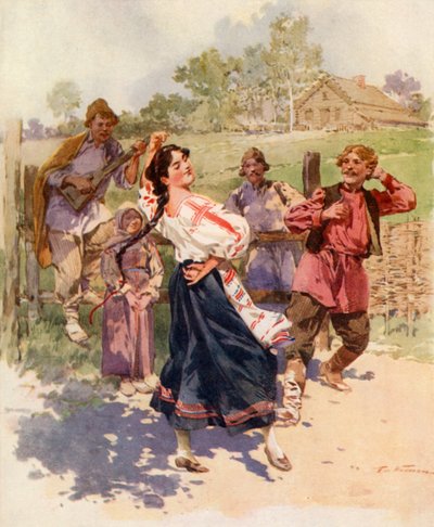 A Dance in Little Russia by Frederic de Haenen