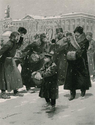 Coachmen of Nevsky Prospect by Frederic de Haenen