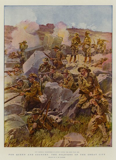 For Queen and Country, the Soldiers of the Great City by Frederic de Haenen
