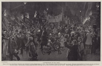 Ladysmith-Day in Pall Mall by Frederic de Haenen