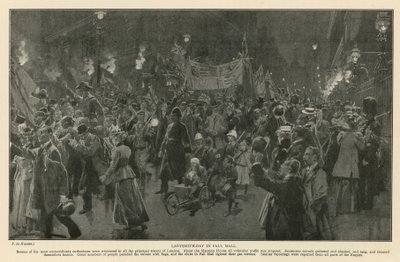 Ladysmith Day in Pall Mall by Frederic de Haenen