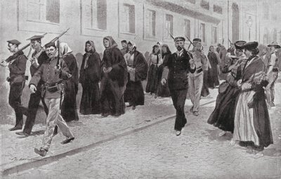 Nuns under Republican Protection during the Revolution by Frederic de Haenen