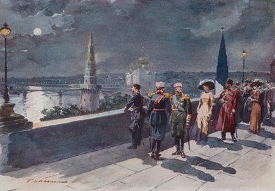 Terrace of the Kremlin by Frederic de Haenen