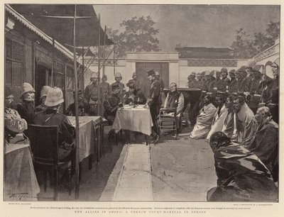 The Allies in China, a French Court-Martial in Peking by Frederic de Haenen