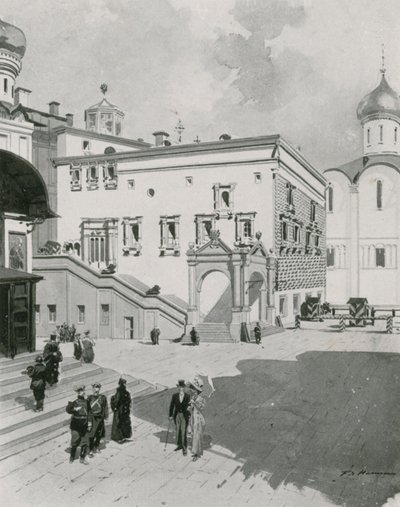 The Red Staircase of the Kremlin by Frederic de Haenen