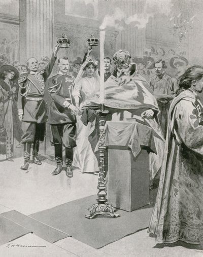 The Wedding of a Nobleman by Frederic de Haenen