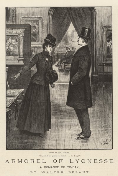 Armorel of Lyonesse, A Romance of To-Day, by Walter Besant by Frederick Barnard
