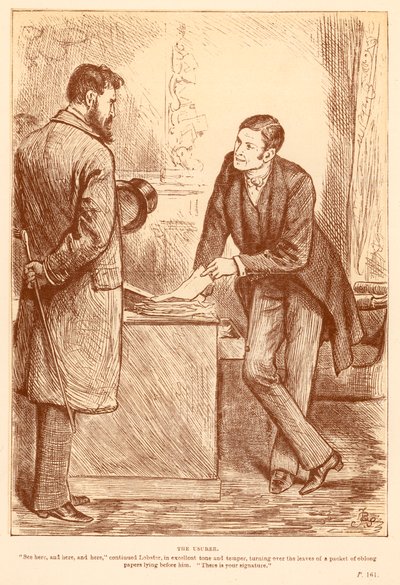 The Usurer by Frederick Barnard