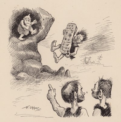 Our Antediluvian Ancestors by F Opper: Number Forty Three by Frederick Burr Opper