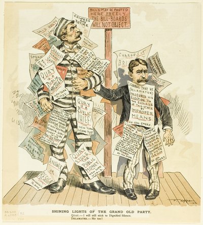Shining Lights of the Grand Old Party by Frederick Burr Opper