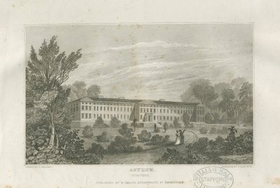 Stafford - Asylum: Engraving by Frederick Calvert