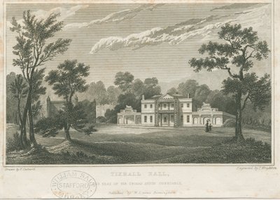 Tixall Hall by Frederick Calvert