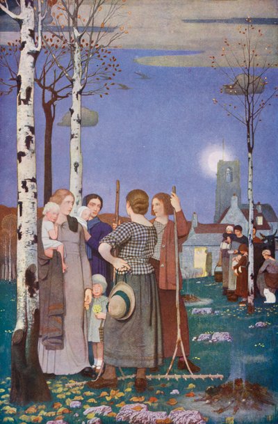 In the Days of the Great Shadow by Frederick Cayley Robinson
