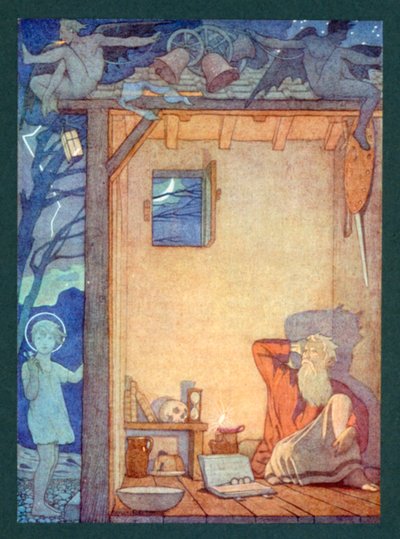 St Christopher, 3rd Century, Festival 25 July by Frederick Cayley Robinson