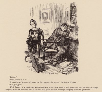 A Man is Known by the Company He Keeps by Frederick Henry Townsend
