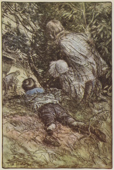Illustration for They by Rudyard Kipling by Frederick Henry Townsend
