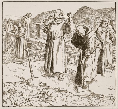 Monastic husbandry, illustration from 