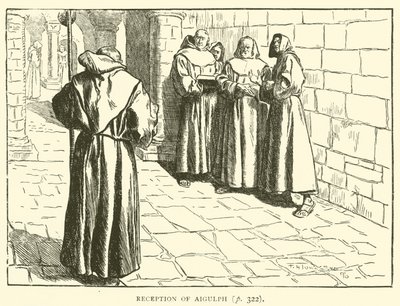 Reception of Aigulph by Frederick Henry Townsend