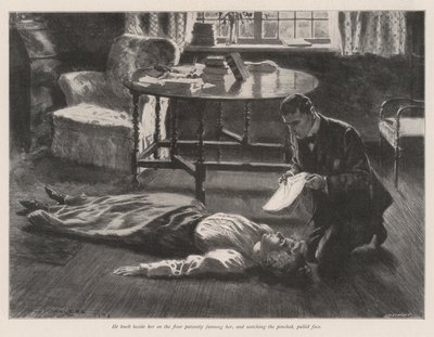 The Hermit of the Yews, by E Nesbit by Frederick Henry Townsend