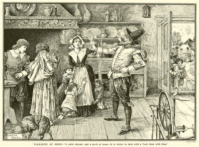 Talkative at Home by Frederick Hurten Rhead