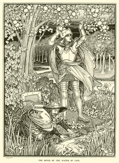 The River of the Water of Life by Frederick Hurten Rhead