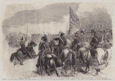 Review of Royal Horse Artillery and Field Batteries at Woolwich, by the Duke of Cambridge, in the Presence of the Grand Duke Michael of Russia by Frederick John Skill
