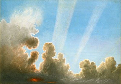 Thunderstorm Passing over the Black Country, Sunset by Frederick Joseph Butler Lines