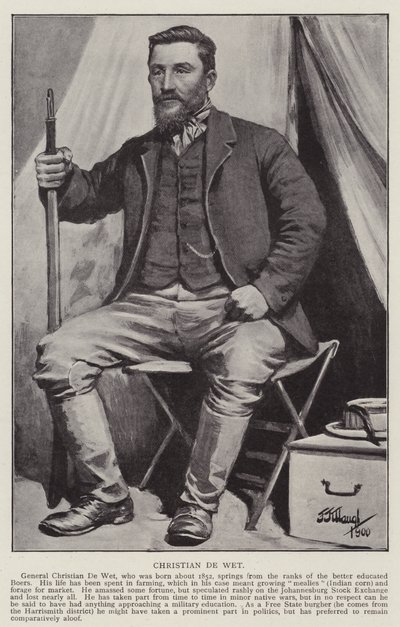 Christian De Wet by Frederick Judd Waugh