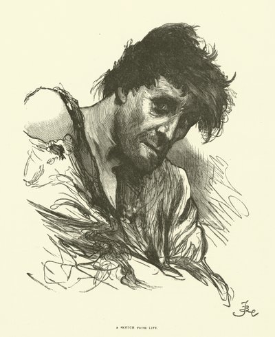 A Sketch from Life by Frederick L. Bernard