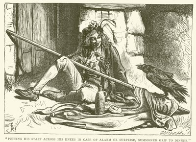 Illustration for Barnaby Rudge by Frederick L. Bernard