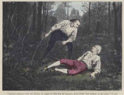 Illustration for Barnaby Rudge by Frederick L. Bernard