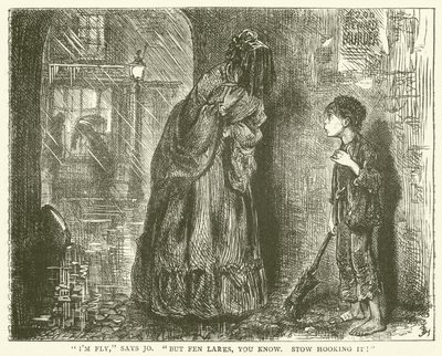 Illustration for Bleak House by Frederick L. Bernard