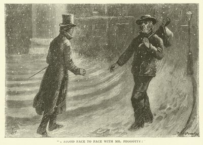 Illustration for David Copperfield by Frederick L. Bernard