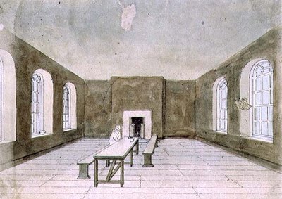 The Condemned Room, Newgate Prison by Frederick Nash