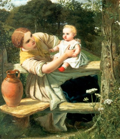 On the Way to the Spring by Frederick Richard Pickersgill