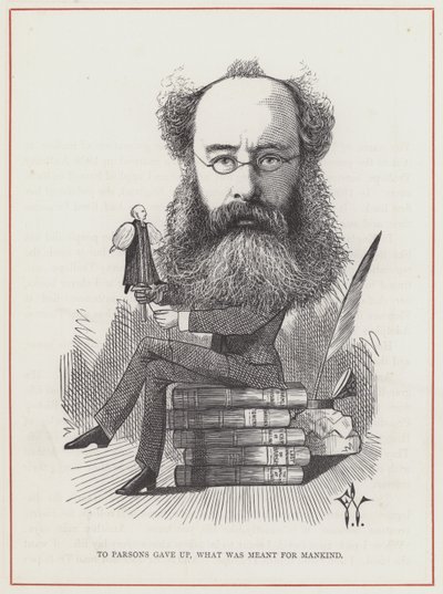 Anthony Trollope, novelist by Frederick Waddy