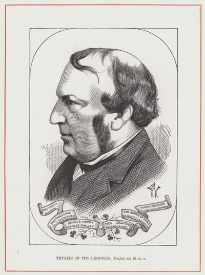 Charles Lever by Frederick Waddy