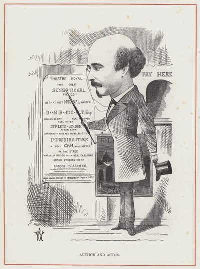 Dion Boucicault by Frederick Waddy