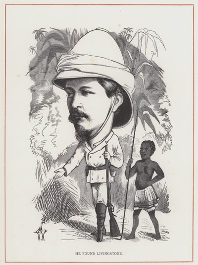 H M Stanley, He Found Livingstone by Frederick Waddy
