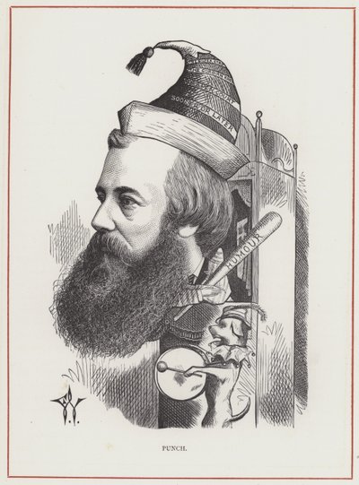 Shirley Brooks, Editor of Punch by Frederick Waddy