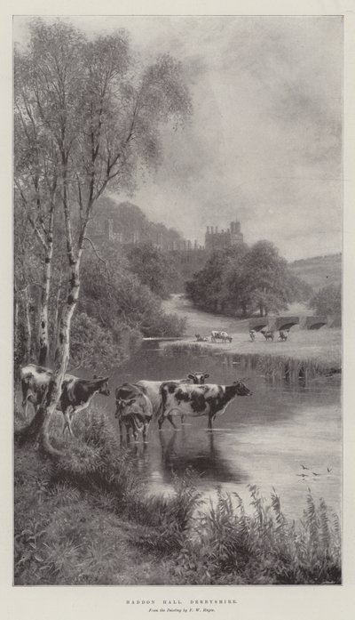 Haddon Hall, Derbyshire by Frederick William Hayes