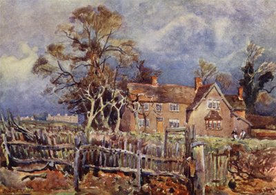 Arbury, Birthplace of George Eliot by Frederick William Newton Whitehead