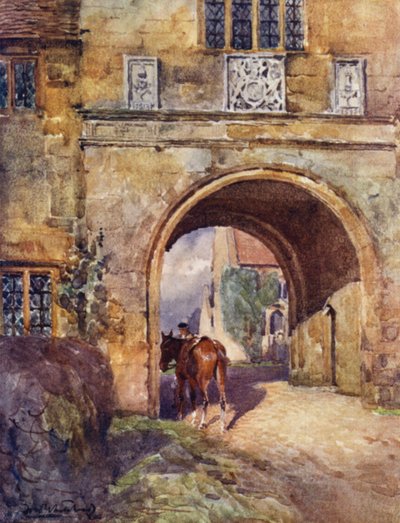 Wormleighton Manor-House by Frederick William Newton Whitehead