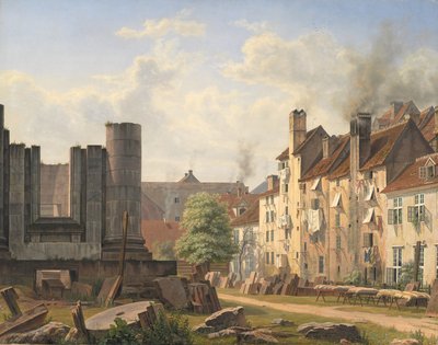 View of the Marble Square with the Ruins of the Uncompleted Frederik