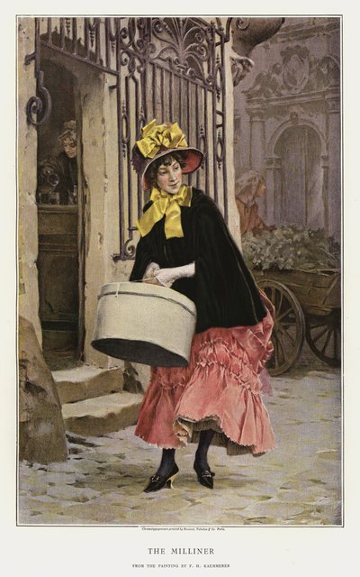 The Milliner by Frederik Hendrik Kaemmerer