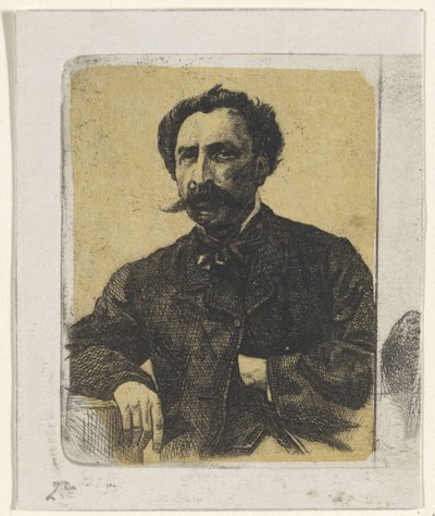 Portrait of Samuel Verveer by Frederik Hendrik Weissenbruch